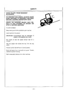 HITACHI EX50UR EXCAVATOR OPERATORS MANUAL