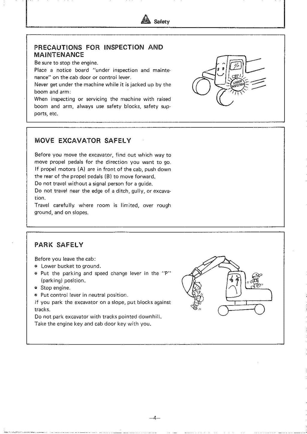 HITACHI EX100W EX100WD EXCAVATOR OPERATORS MANUAL