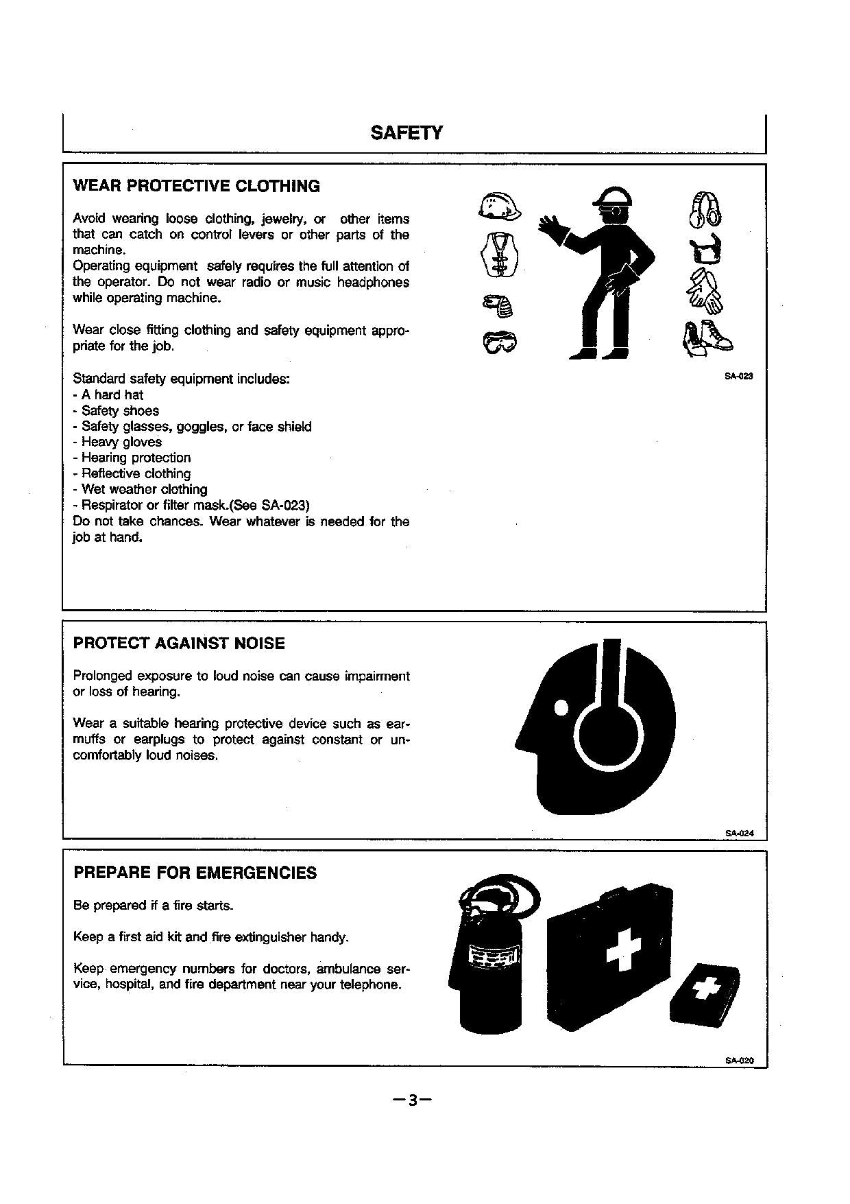 HITACHI EX120-2 EXCAVATOR OPERATORS MANUAL