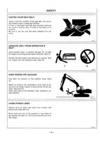 HITACHI EX200-3 EX200LC-3 EXCAVATOR OPERATORS MANUAL #2