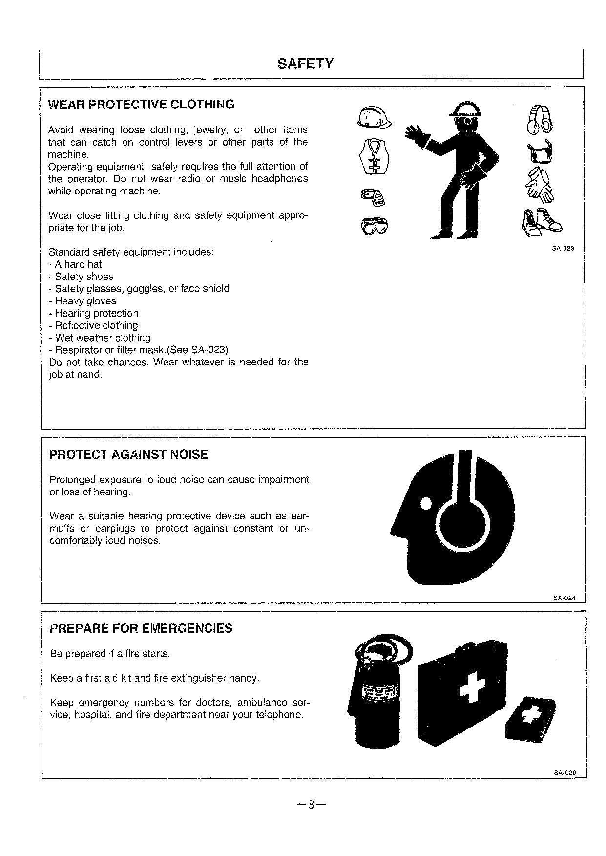 HITACHI EX220-3 EX220LC-3 EXCAVATOR OPERATORS MANUAL