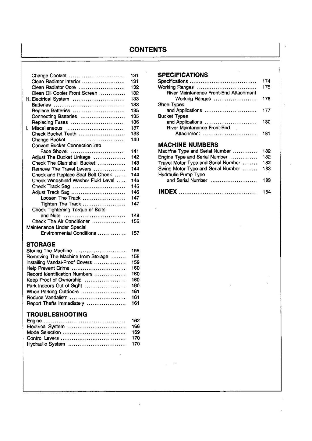 HITACHI EX220LC-3 EX220-3 EXCAVATOR OPERATORS MANUAL