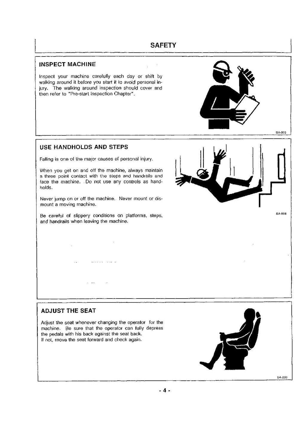 HITACHI EX300-2 EX300LC-2 EX300H-2 EX300LCH-2 EXCAVATOR OPERATORS MANUAL #2