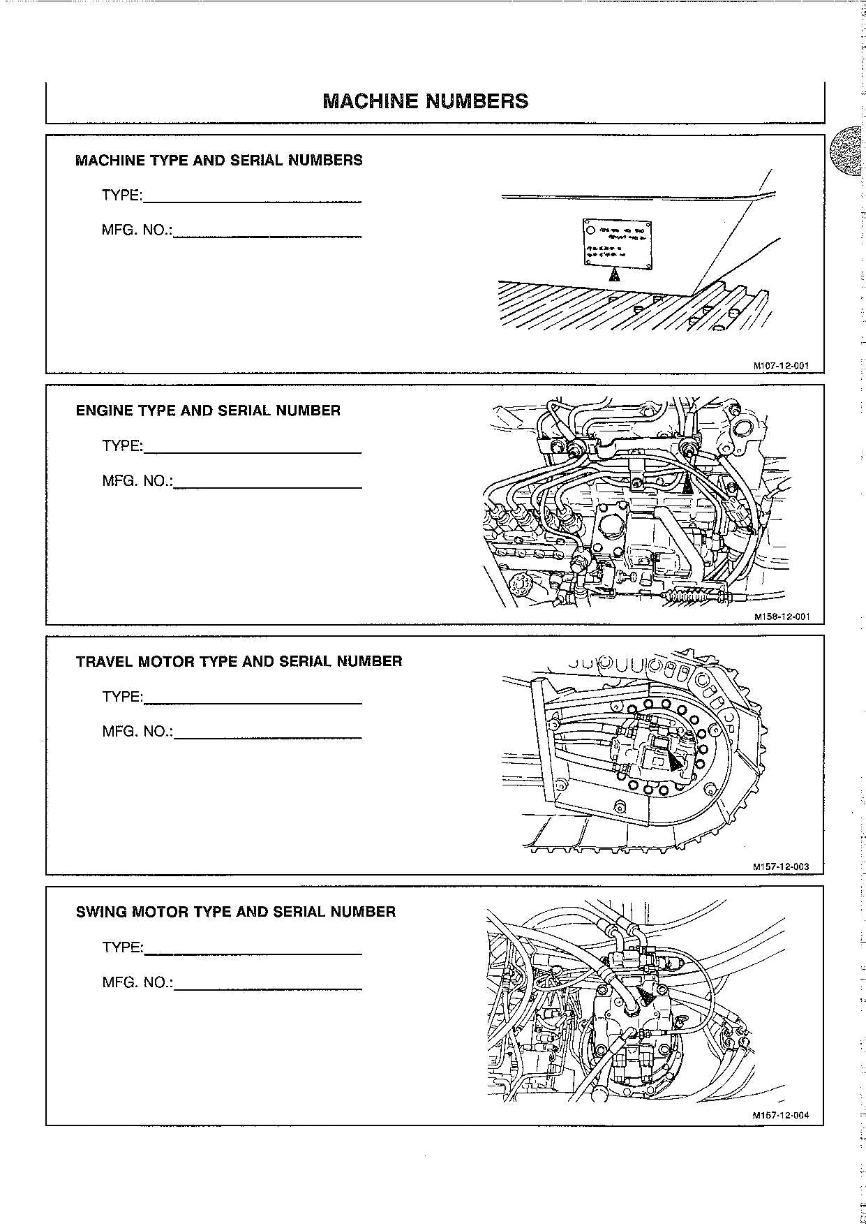 HITACHI EX220-5 EX220LC-5 EX230H-5 EX230LCH-5 EXCAVATOR OPERATORS MANUAL