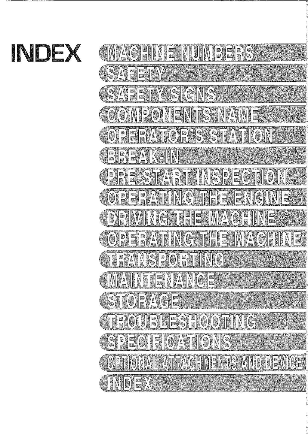HITACHI EX220-5 EX220LC-5 EX230H-5 EX230LCH-5 EXCAVATOR OPERATORS MANUAL