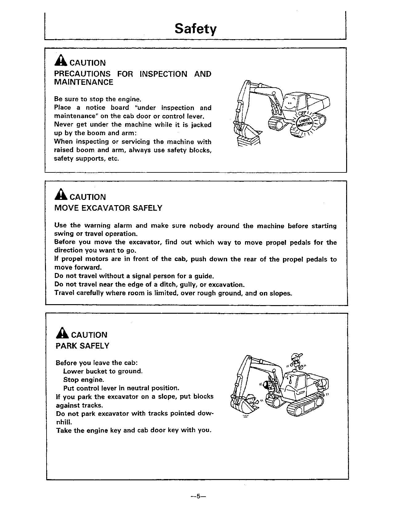 HITACHI EX400 EX400LC EX400H EX400LCH EXCAVATOR OPERATORS MANUAL