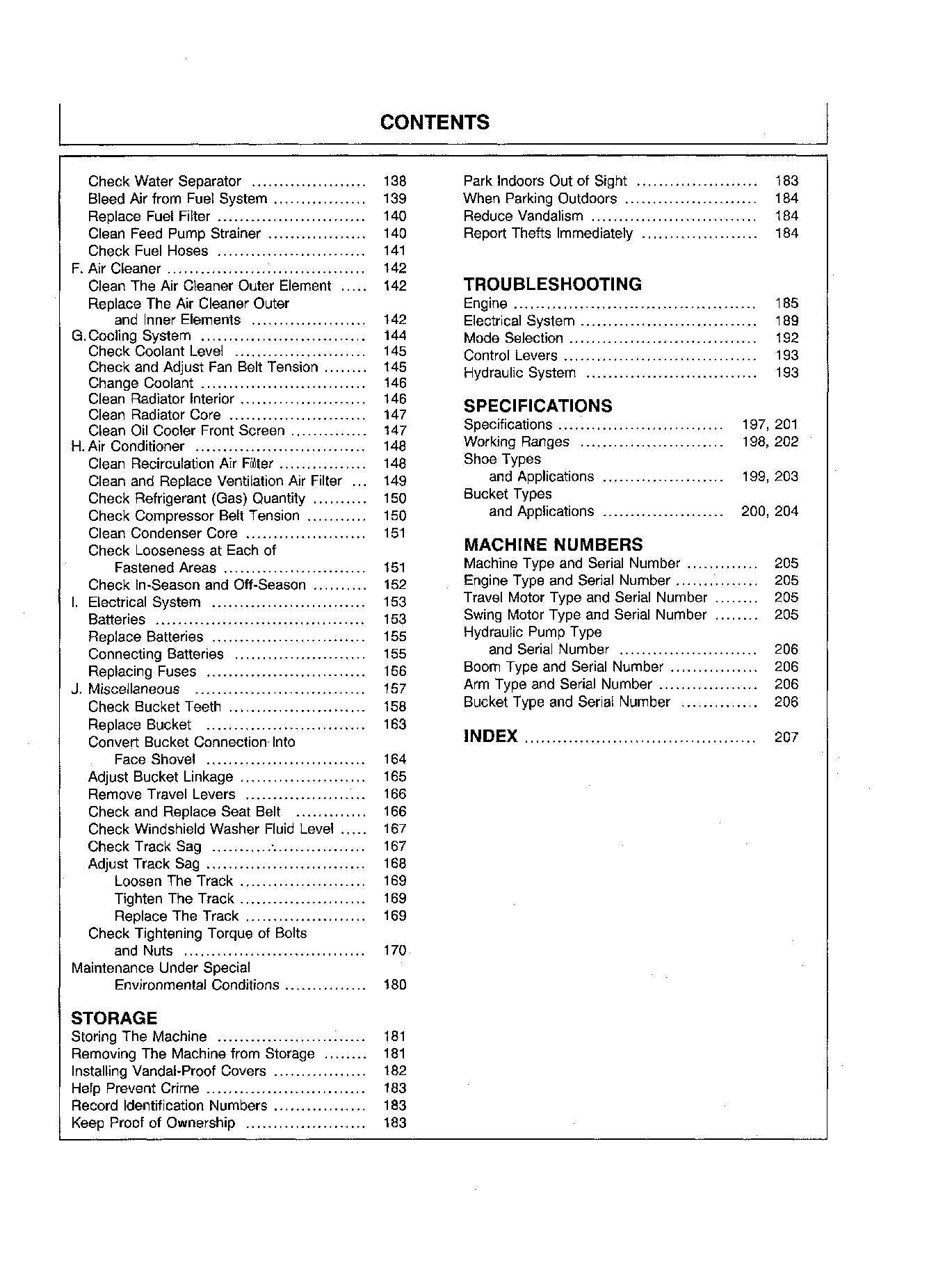 HITACHI EX400-3C EX400LC-3C EX450H-3C EX45OLCH-3C EXCAVATOR OPERATORS MANUAL