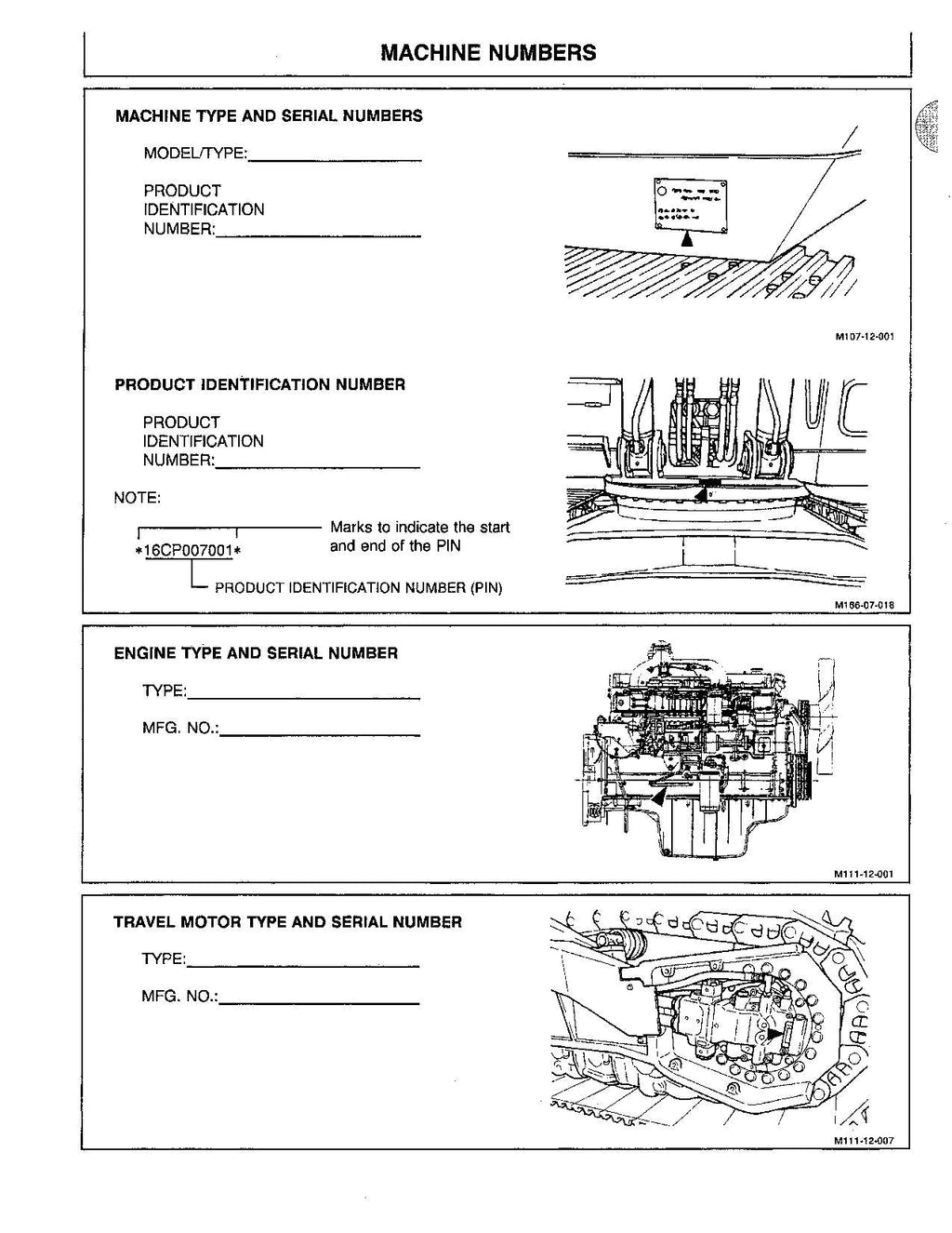 HITACHI EX400-5 EX400LC-5 EX450LC-5 EX450H-5 EX450LCH-5 EXCAVATOR OPERATORS MANUAL #1