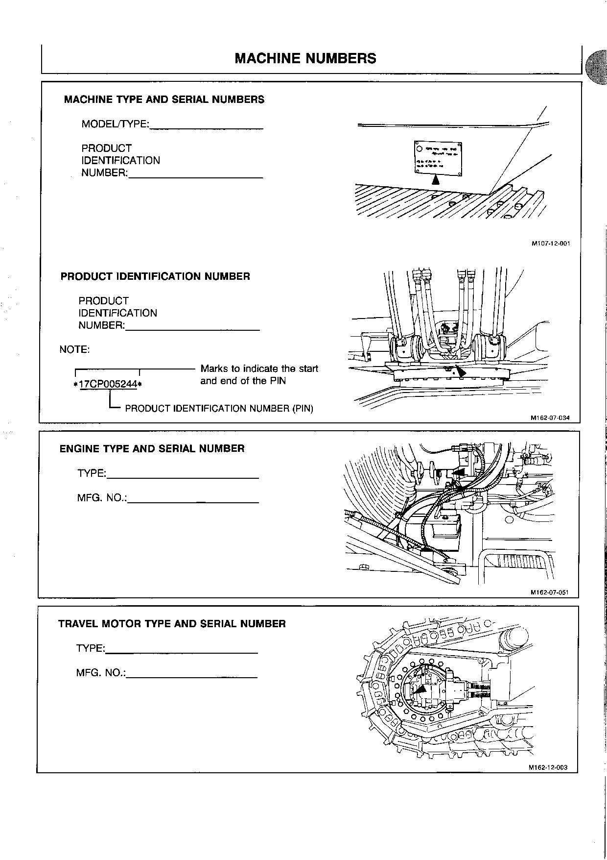 HITACHI EX750-5 EX800H-5 EXCAVATOR OPERATORS MANUAL #2