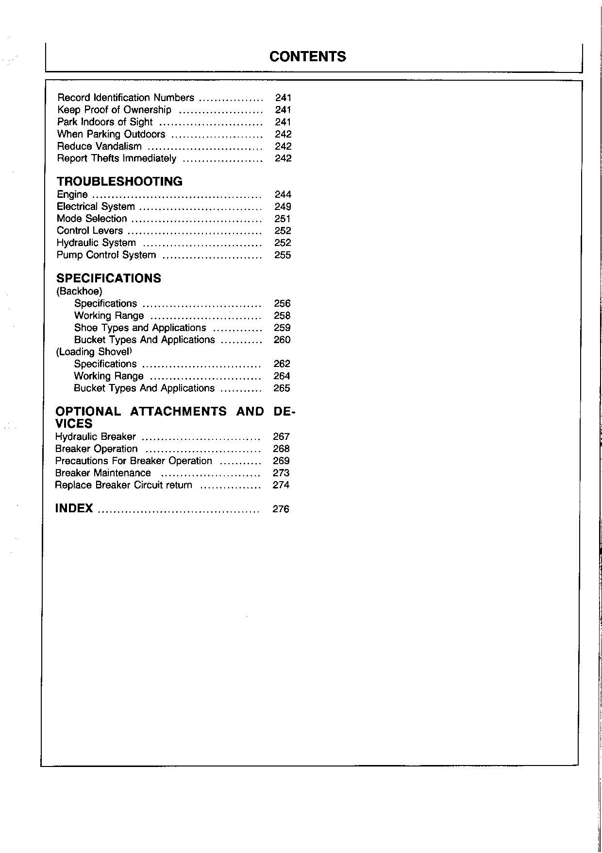 HITACHI EX750-5 EX800H-5 EXCAVATOR OPERATORS MANUAL #2