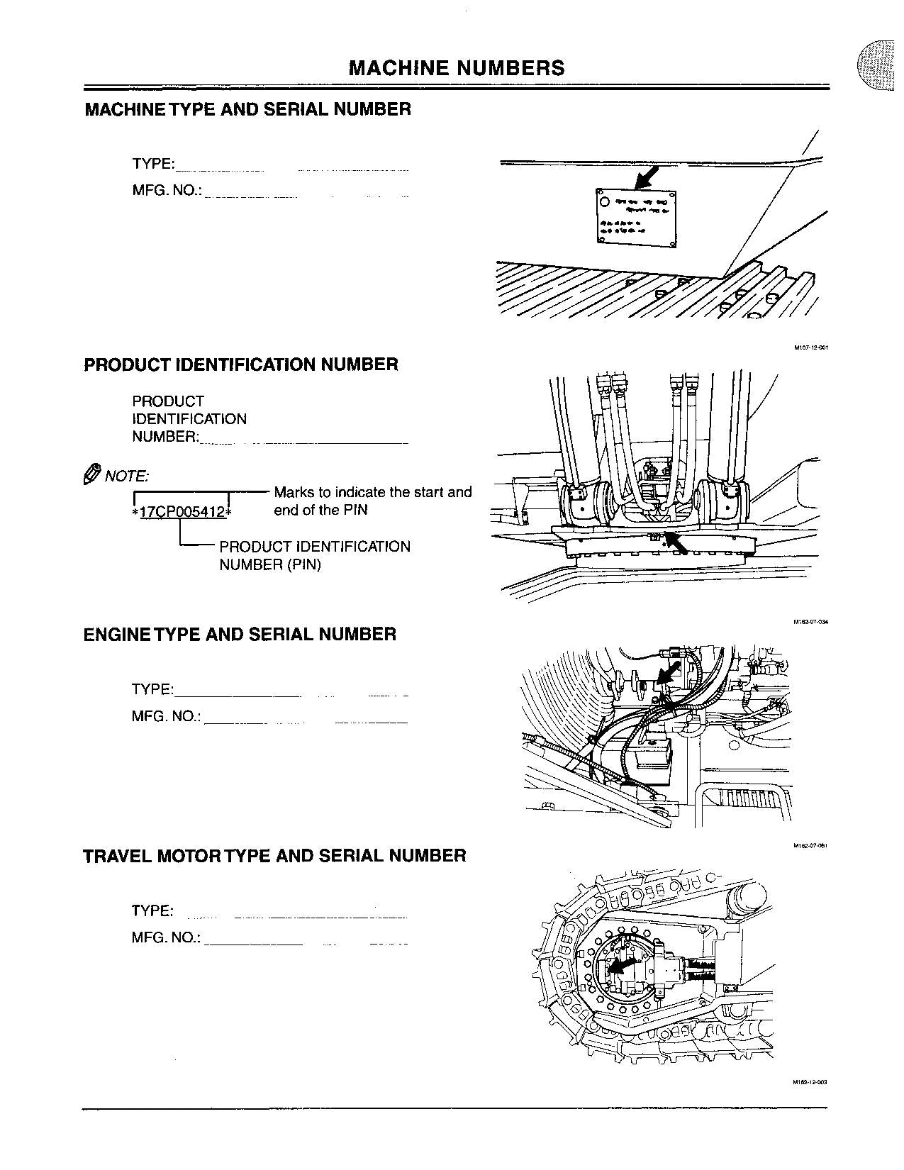 HITACHI EX750-5 EX800H-5 EXCAVATOR OPERATORS MANUAL #3