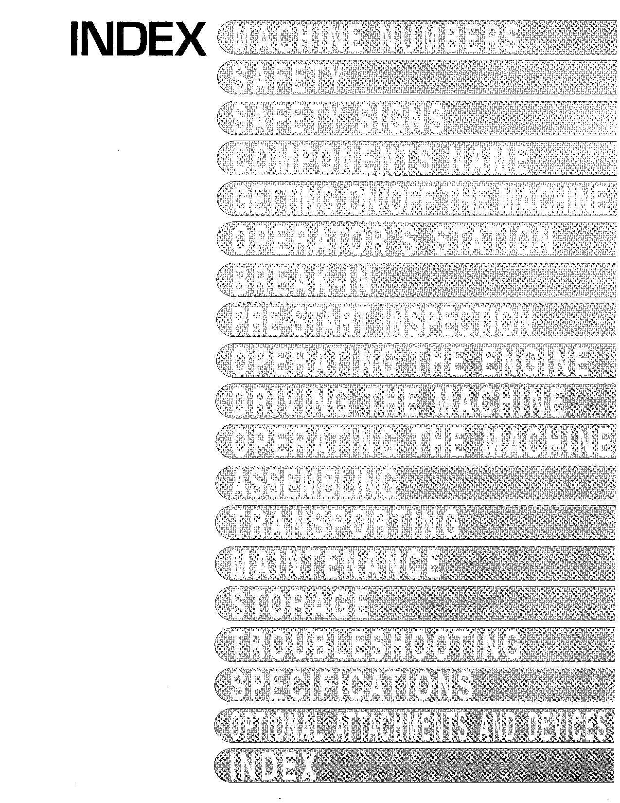 HITACHI EX750-5 EX800H-5 EXCAVATOR OPERATORS MANUAL #3