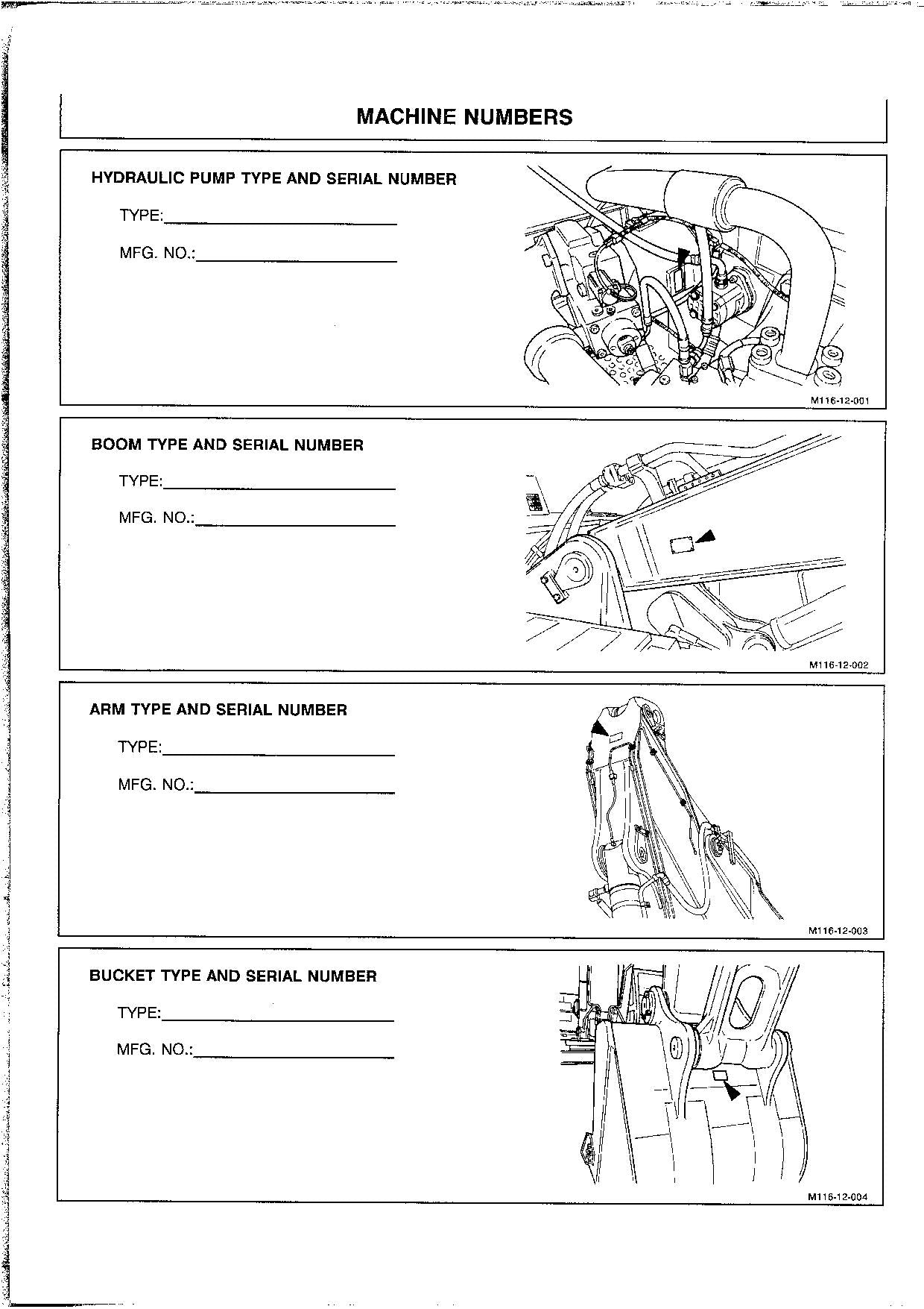 HITACHI EX550-5 EX550LC-5 EX600H-5 EX600LCH-5 EXCAVATOR OPERATORS MANUAL