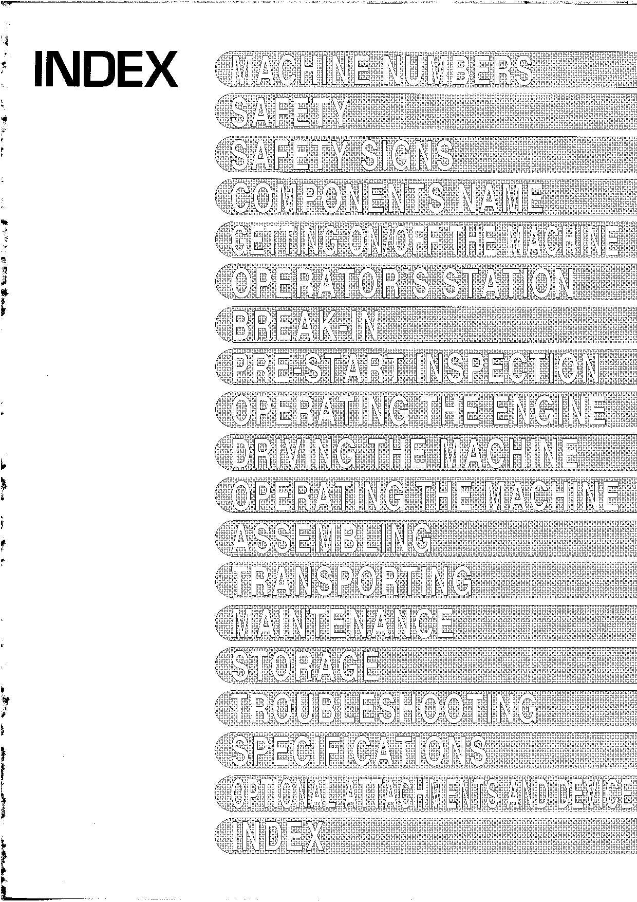 HITACHI EX550-5 EX550LC-5 EX600H-5 EX600LCH-5 EXCAVATOR OPERATORS MANUAL