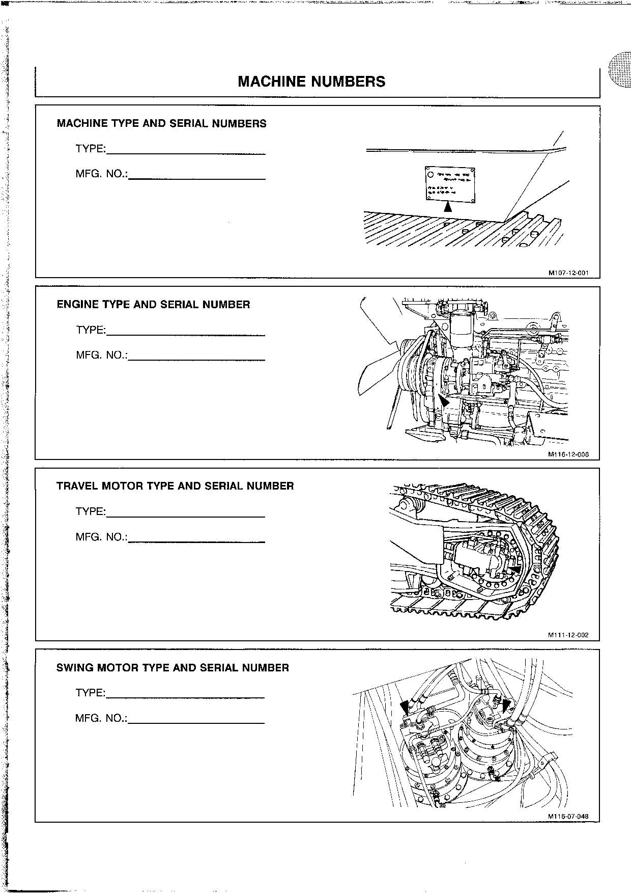 HITACHI EX550-5 EX550LC-5 EX600H-5 EX600LCH-5 EXCAVATOR OPERATORS MANUAL