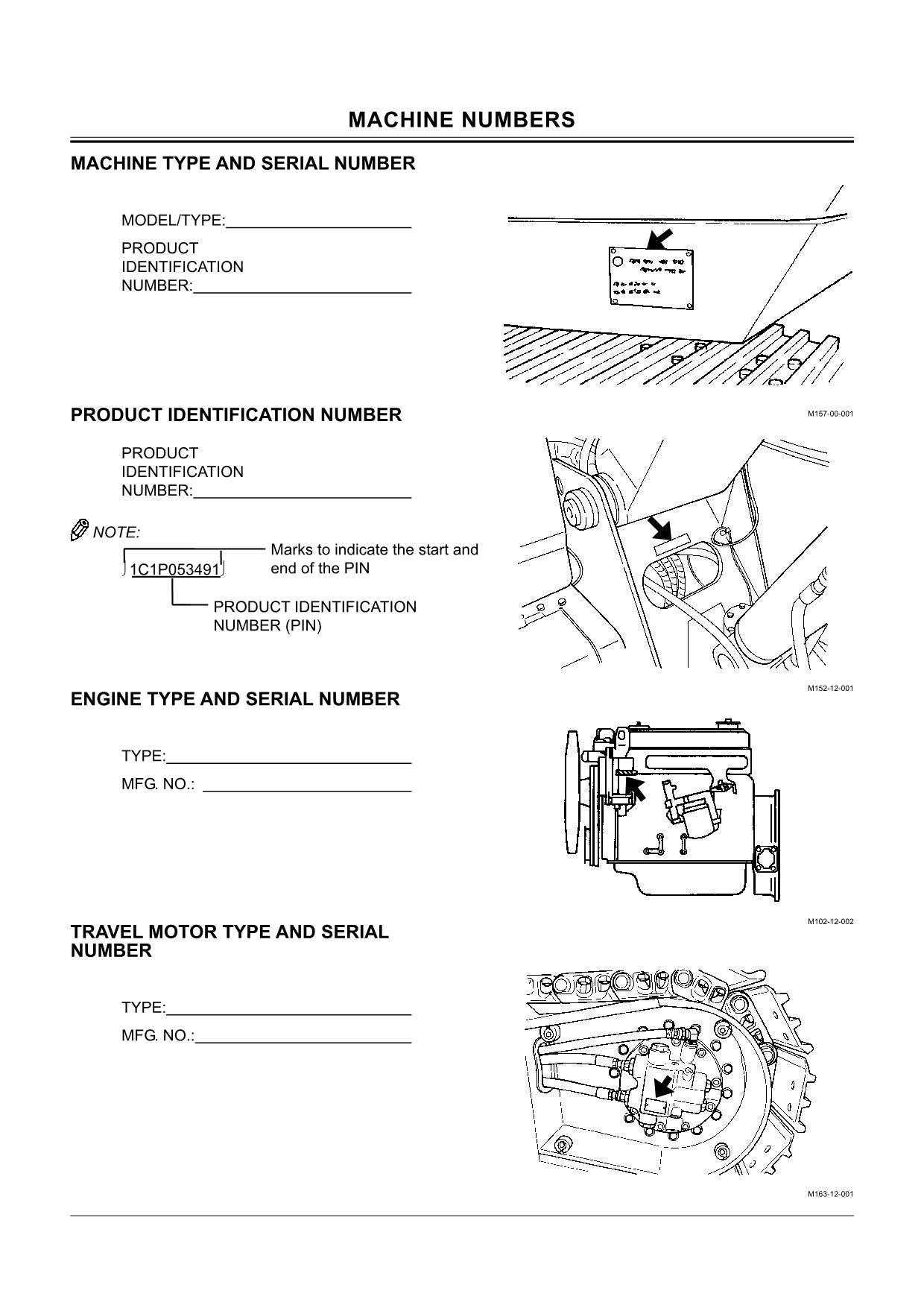 HITACHI EX80-5 EXCAVATOR OPERATORS MANUAL
