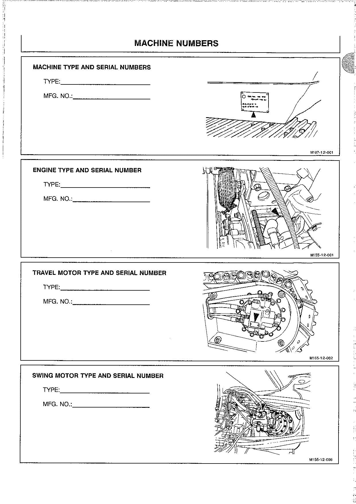 HITACHI EX100-5 EX100M-5 EX120-5 EX130H-5 EXCAVATOR OPERATORS MANUAL #2