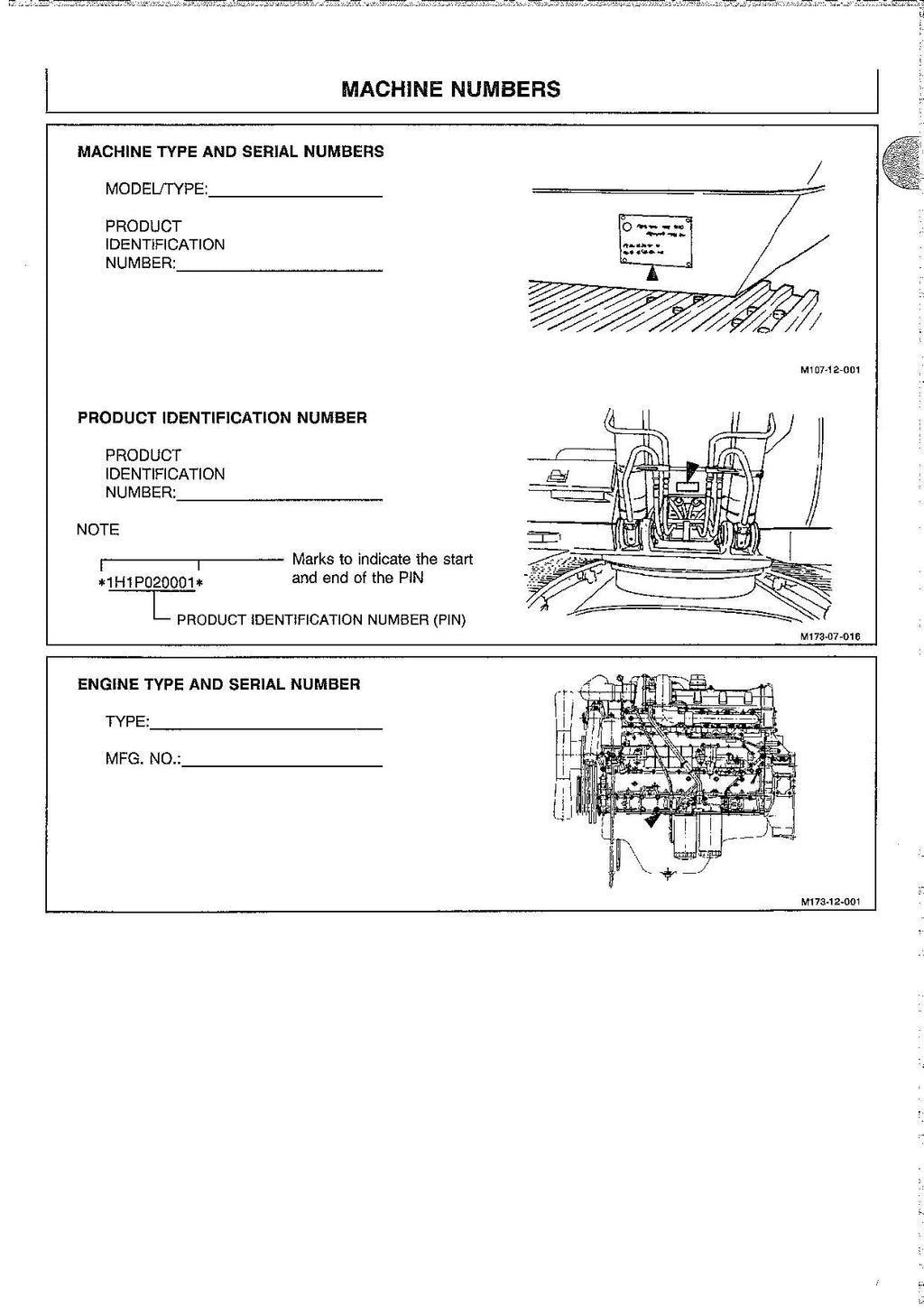 HITACHI EX300-5 EX350H-5 EX350LCH-5 EX350K EX370HD-5 EXCAVATOR OPERATORS MANUAL