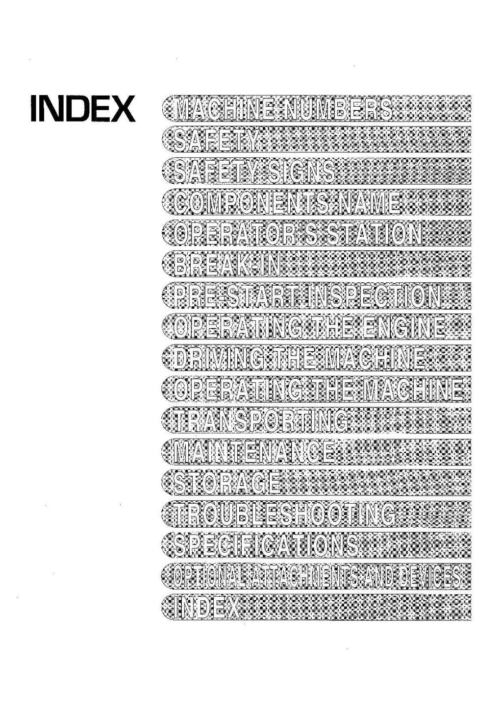 HITACHI EX330LC-5 EX370-5 EXCAVATOR OPERATORS MANUAL #1