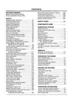 HITACHI EX17U EXCAVATOR OPERATORS MANUAL