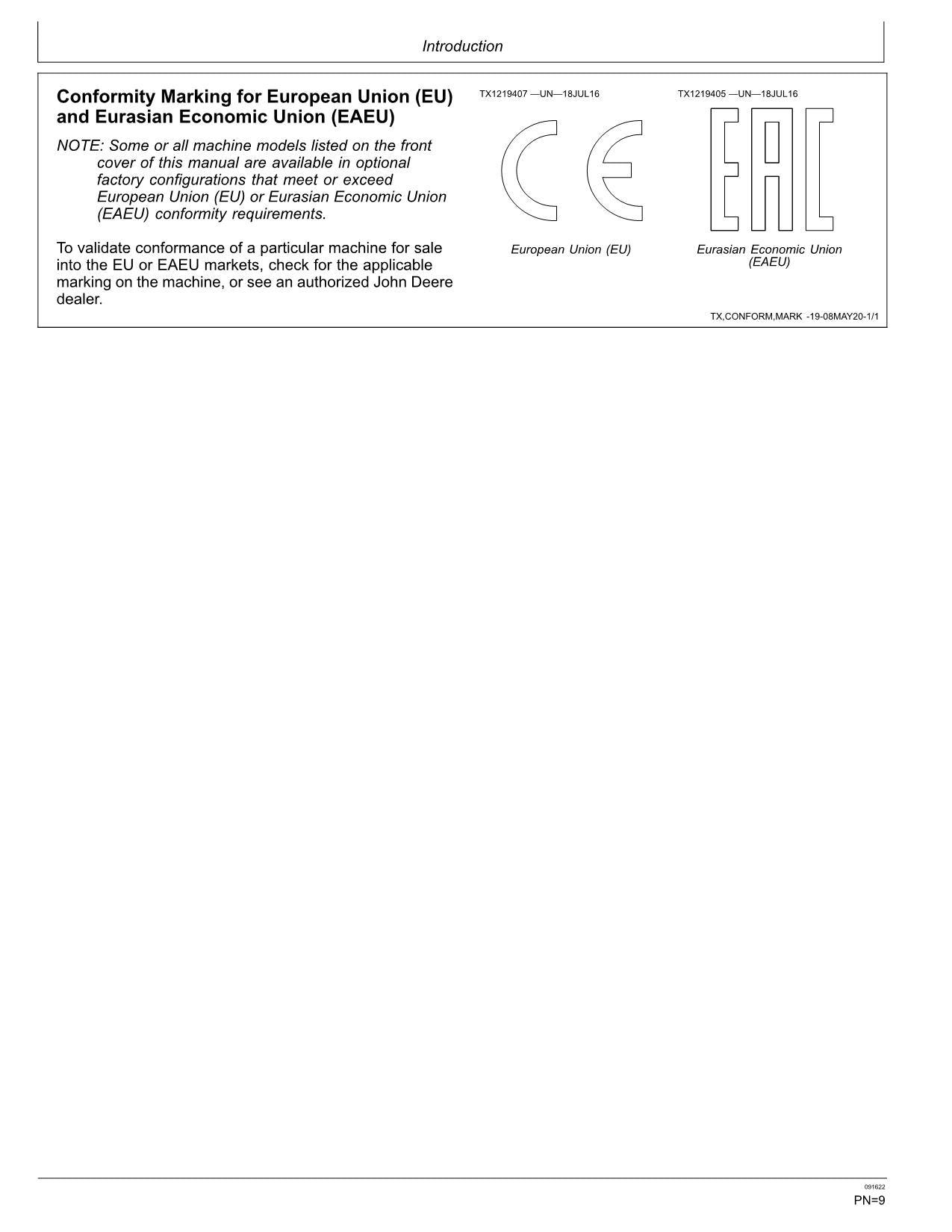 MANUAL DEL OPERADOR DE LA EXCAVADORA JONH DEERE 135 P