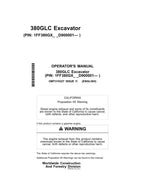 MANUAL DEL OPERADOR DE LA EXCAVADORA JONH DEERE 380GLC N.° 2
