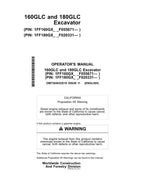 MANUAL DEL OPERADOR DE LA EXCAVADORA JONH DEERE 160GLC 180GLC N.° 3