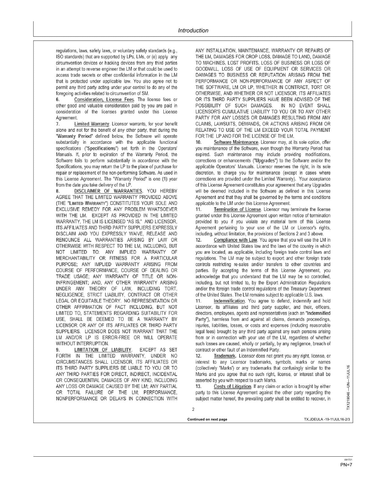 MANUAL DEL OPERADOR DE LA EXCAVADORA JONH DEERE 160GLC 180GLC N.° 3