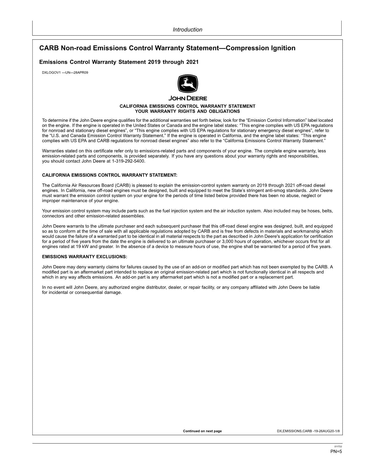 MANUAL DEL OPERADOR DE LA EXCAVADORA JONH DEERE 350DLC