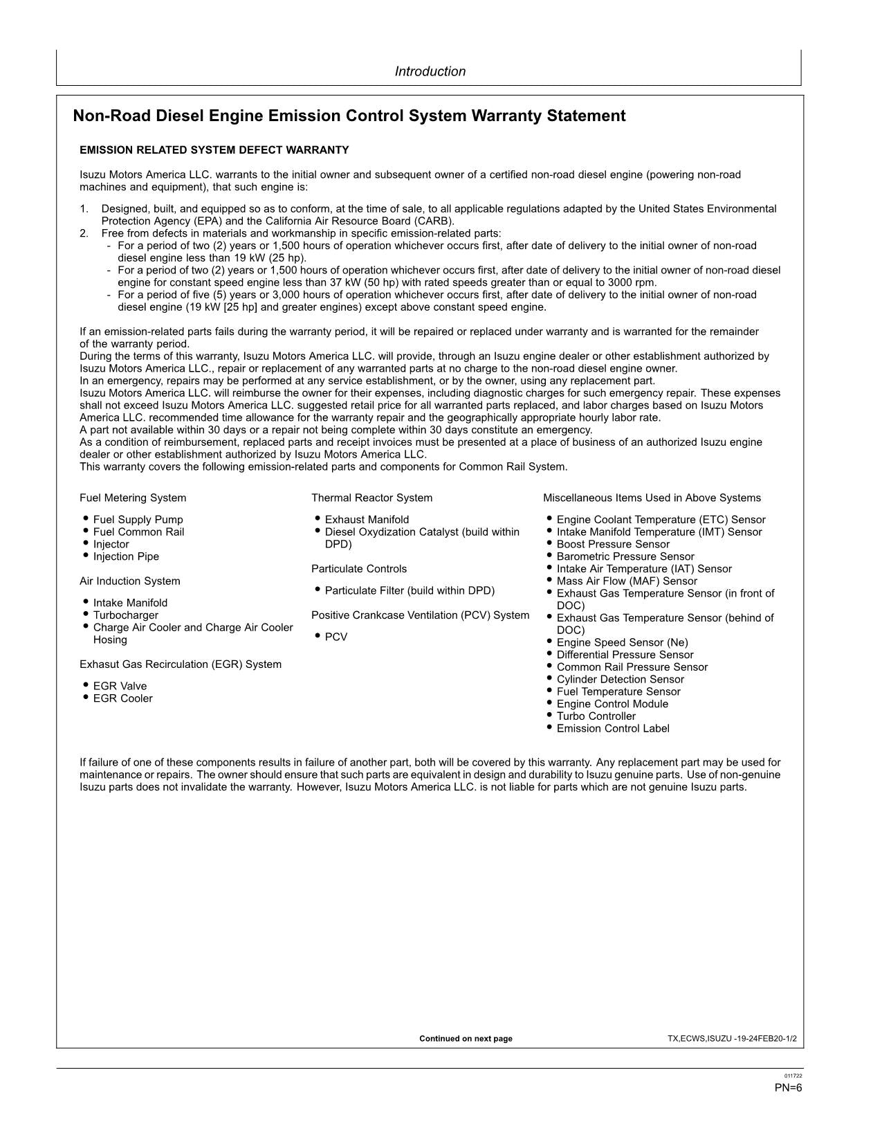 MANUAL DEL OPERADOR DE LA EXCAVADORA JONH DEERE 670GLC N.° 1