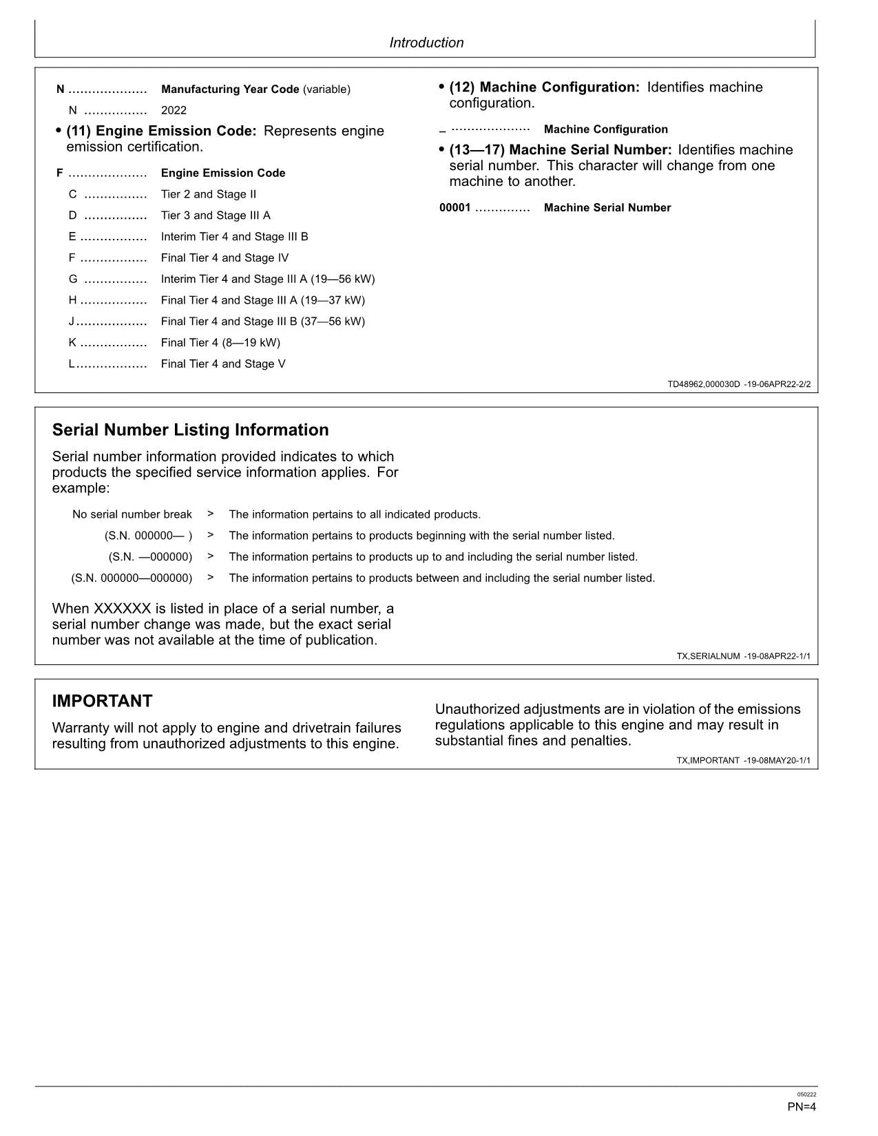 MANUAL DEL OPERADOR DE LA EXCAVADORA JONH DEERE 470 P