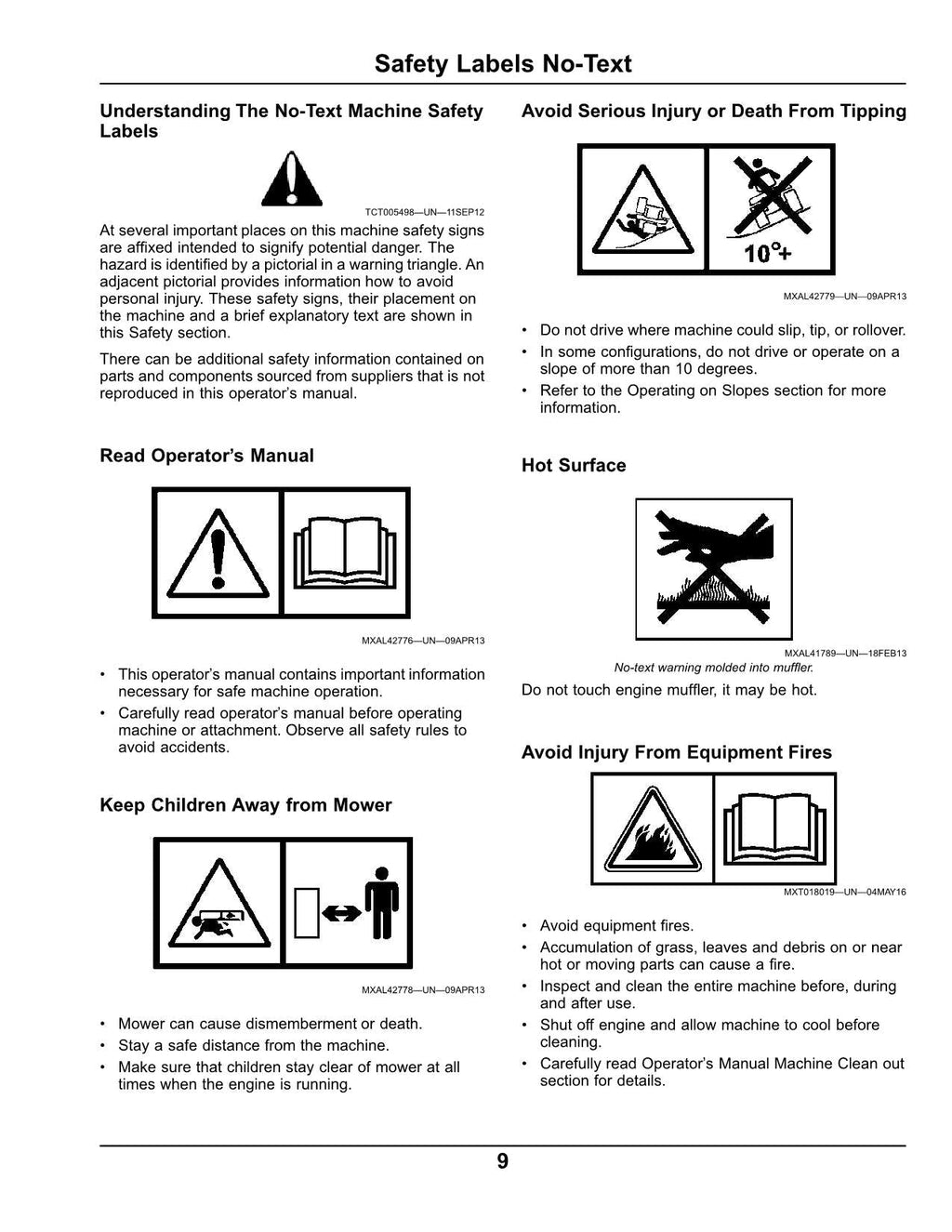 MANUAL DEL OPERADOR DEL TRACTOR JOHN DEERE X750 X754 X758 SER 050001 - 060000