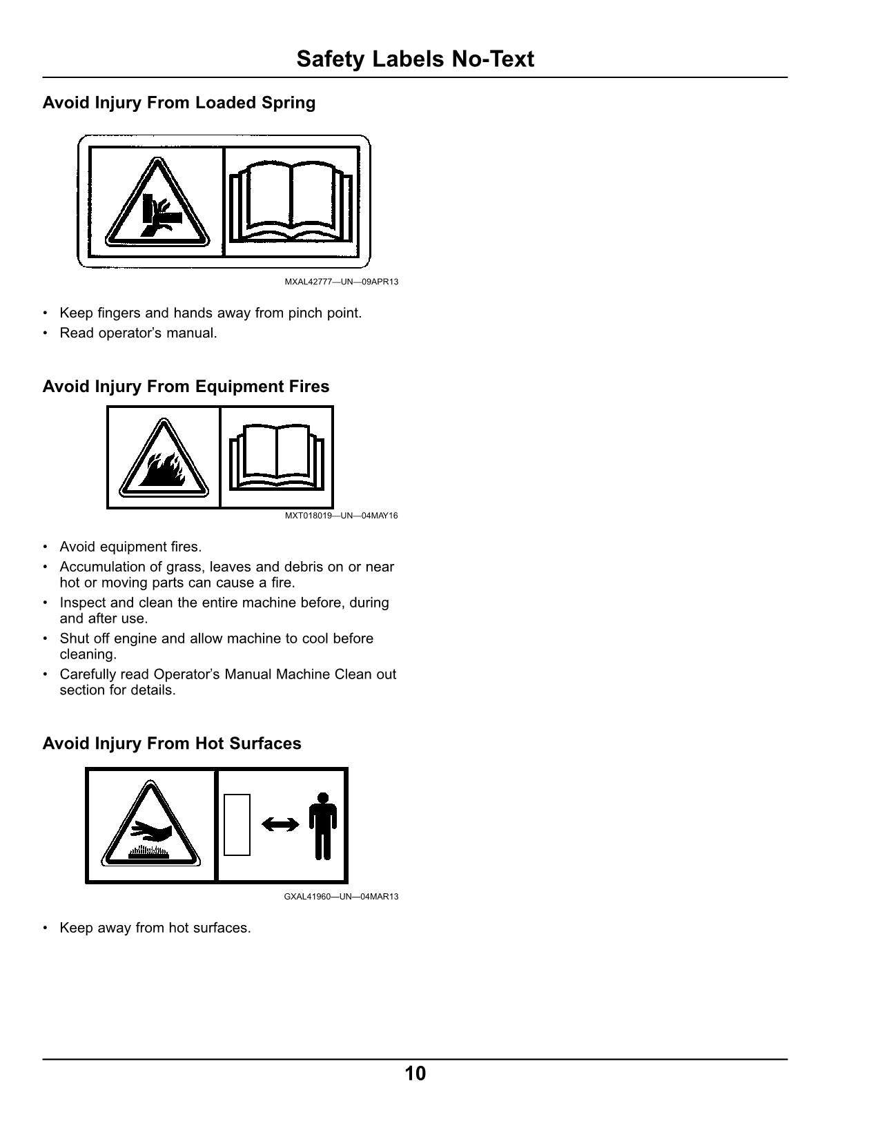 MANUAL DEL OPERADOR DEL TRACTOR JOHN DEERE X570 X580 X584 X590120001-