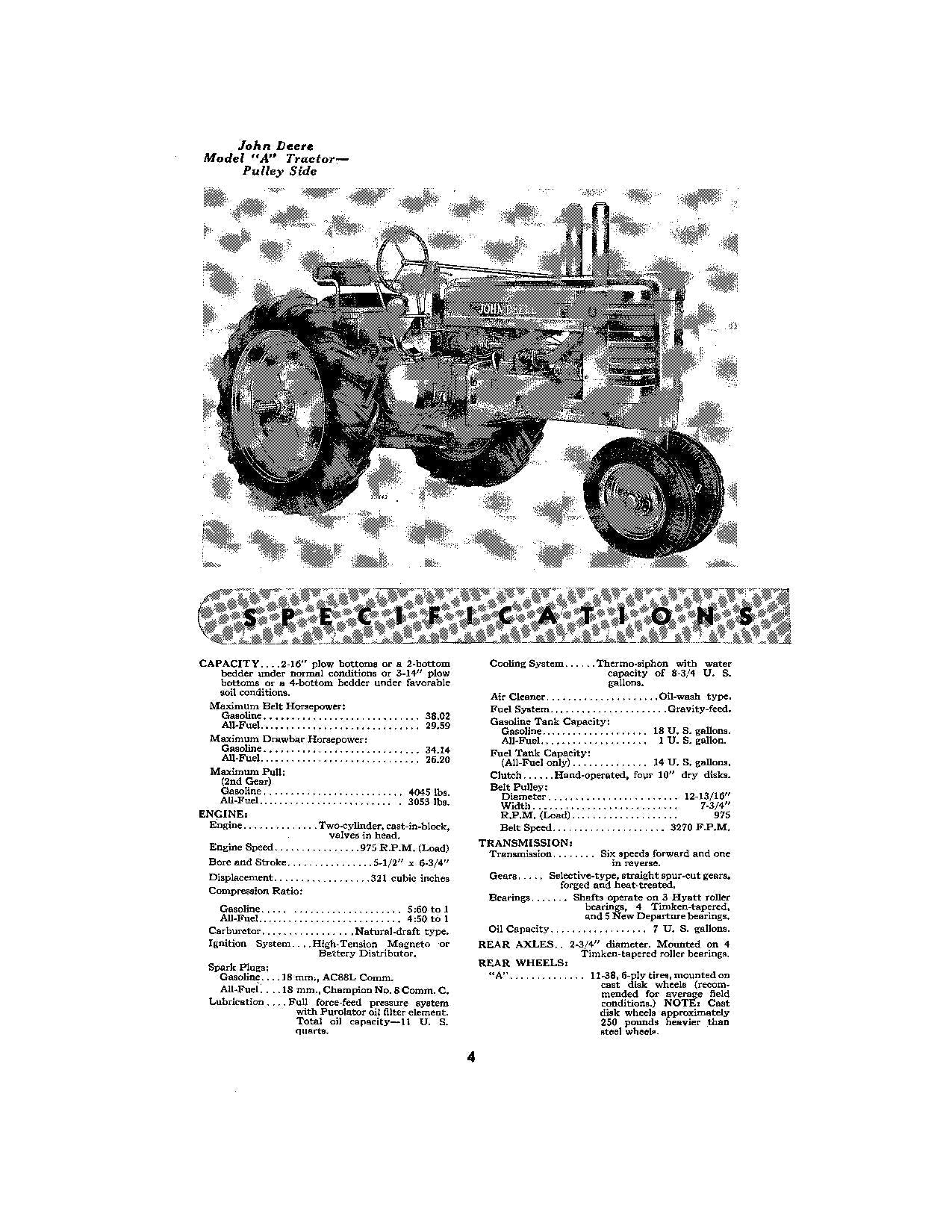 MANUAL DEL OPERADOR DEL TRACTOR JOHN DEERE 648000-