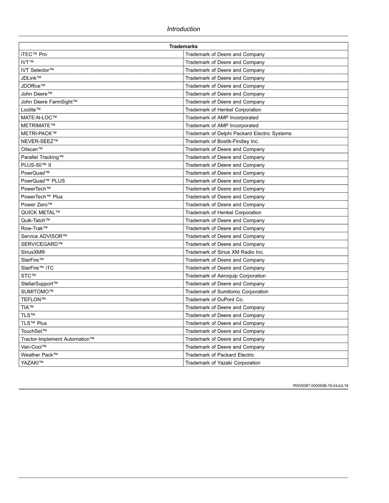 MANUAL DEL OPERADOR DEL TRACTOR JOHN DEERE 9470RT 9520RT 9570RT 919001-920000