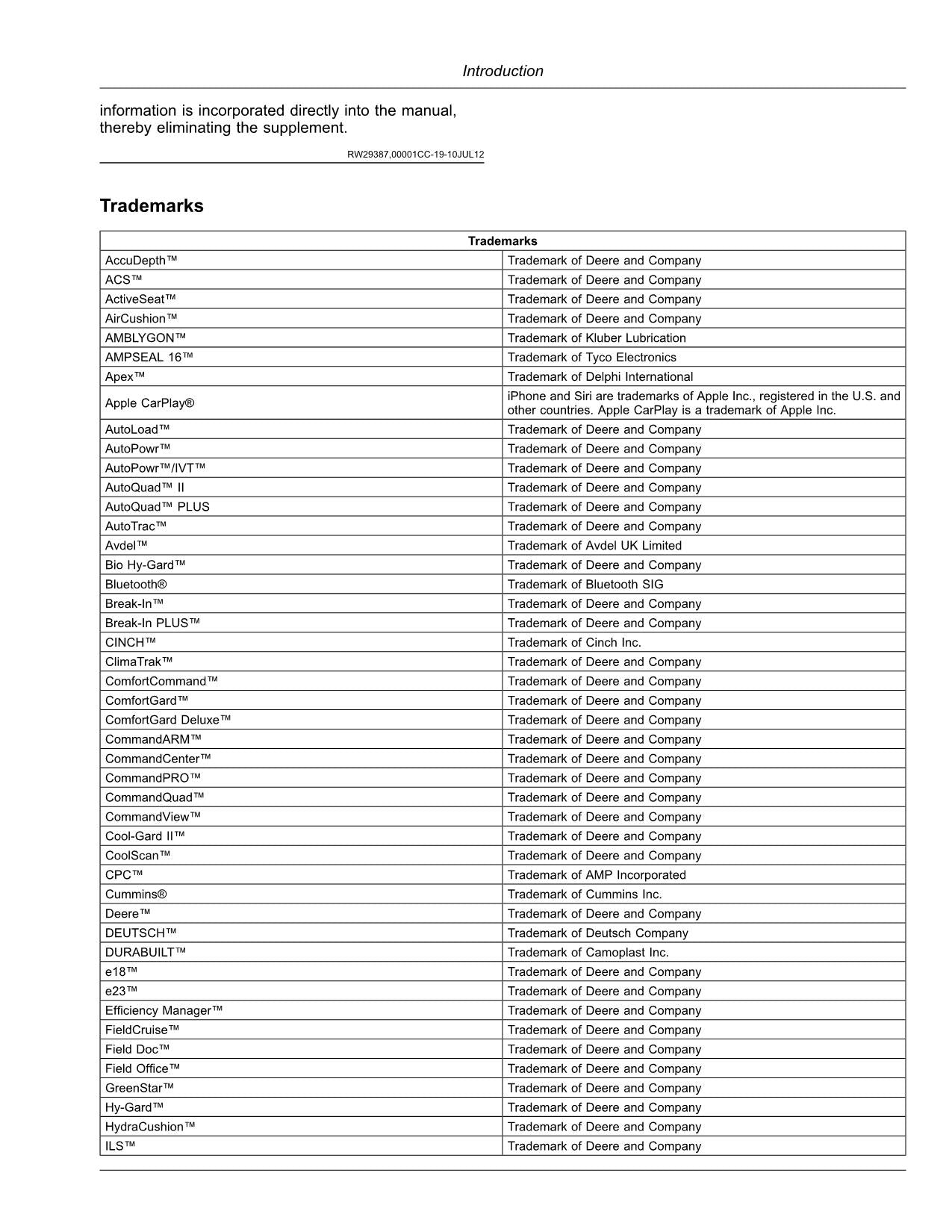 MANUAL DEL OPERADOR DEL TRACTOR JOHN DEERE 9470RT 9520RT 9570RT 920001-