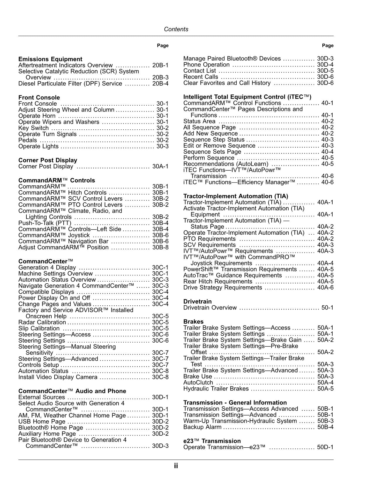 MANUAL DEL OPERADOR DEL TRACTOR JOHN DEERE 8RT 310 340 370 410