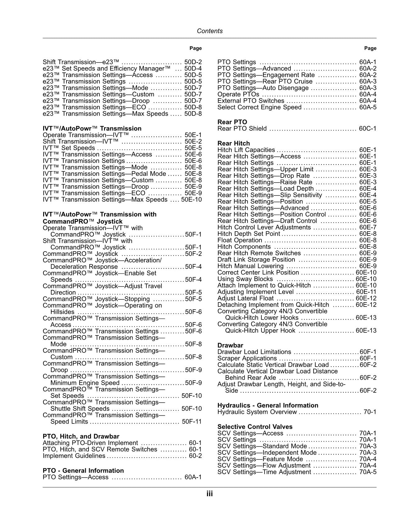 MANUAL DEL OPERADOR DEL TRACTOR JOHN DEERE 8RT 310 340 370 410
