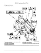 JOHN DEERE X330 X350 X354 X370 X380 X384 X390 X394 TRACTOR OPERATORS MANUAL