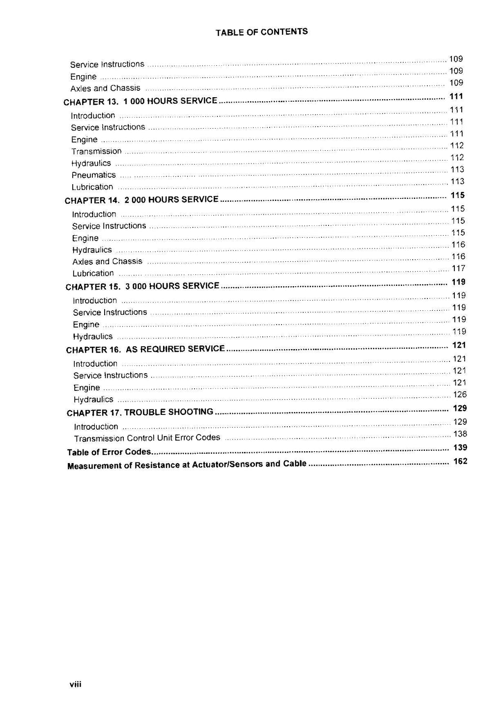 HITACHI AH300 DUMP TRUCK MAINTENANCE OPERATORS MANUAL