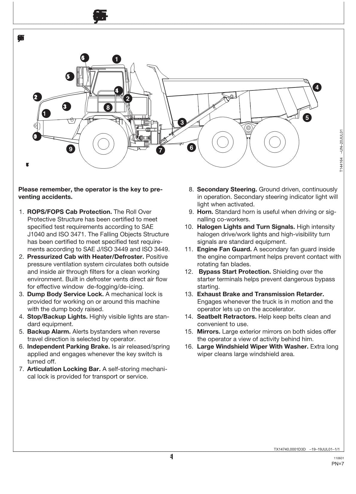 HITACHI AH350D AH400D DUMP TRUCK MAINTENANCE OPERATORS MANUAL