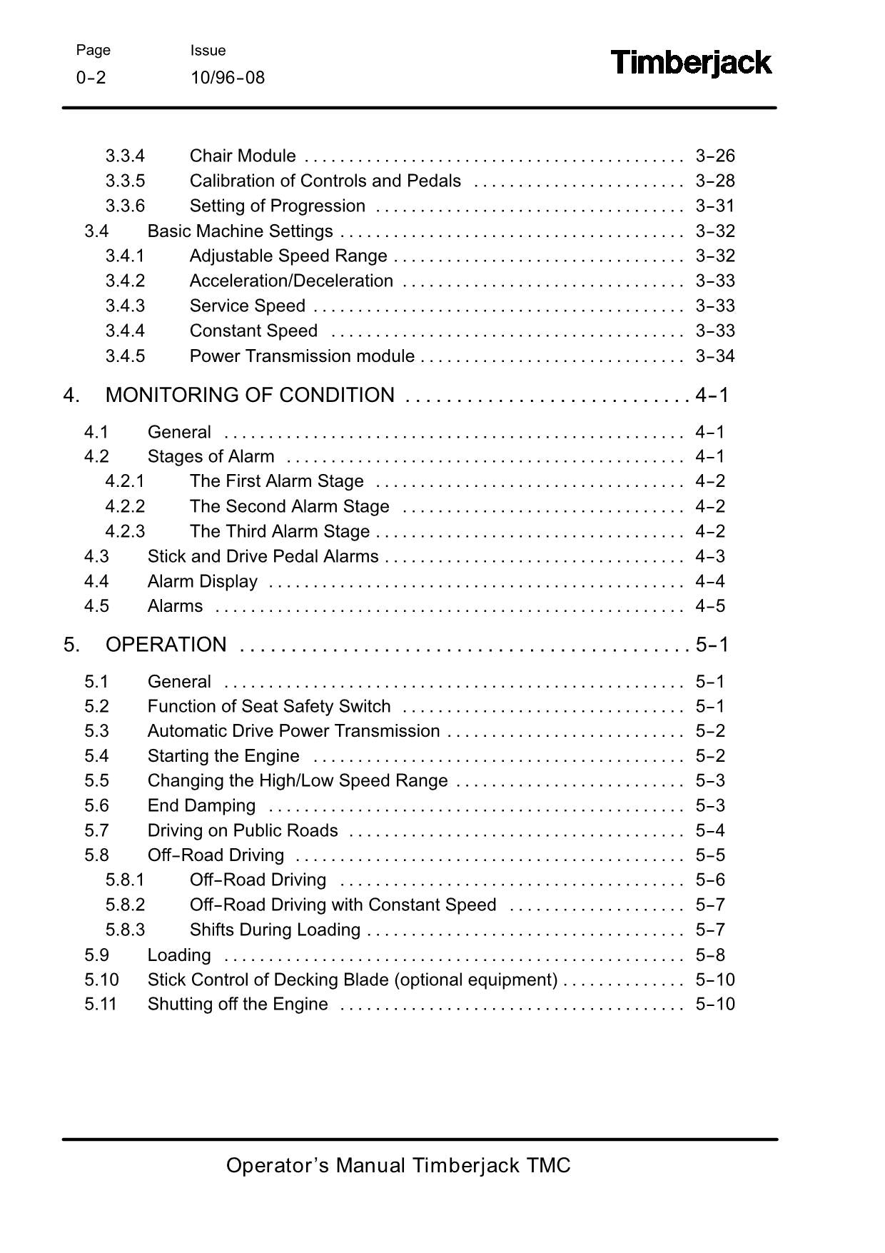 MANUAL DEL OPERADOR DEL AUTOCARGADOR JOHN DEERE TMC