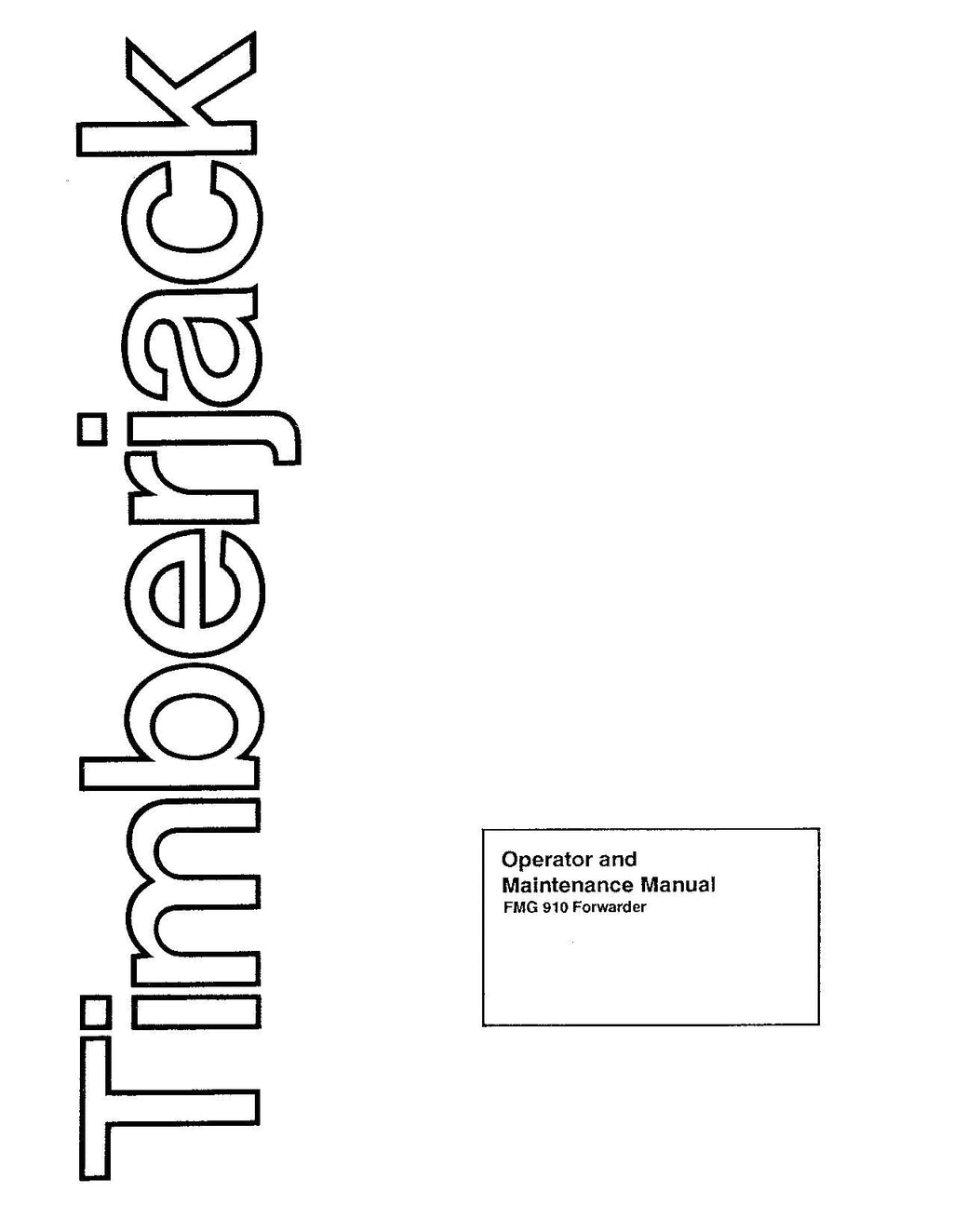 MANUAL DEL OPERADOR DEL AUTOCARGADOR JOHN DEERE 910