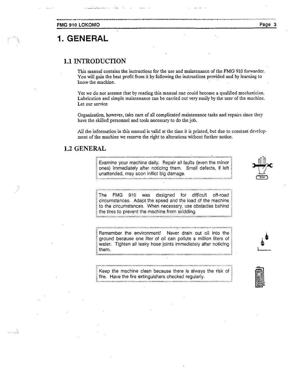 MANUAL DEL OPERADOR DEL AUTOCARGADOR JOHN DEERE 910