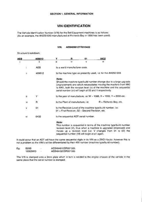 HITACHI AH350 AH400 DUMP TRUCK PARTS CATALOG MANUAL
