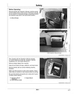 MANUAL DEL OPERADOR DE LA HILERADORA JOHN DEERE W110 N.° 1
