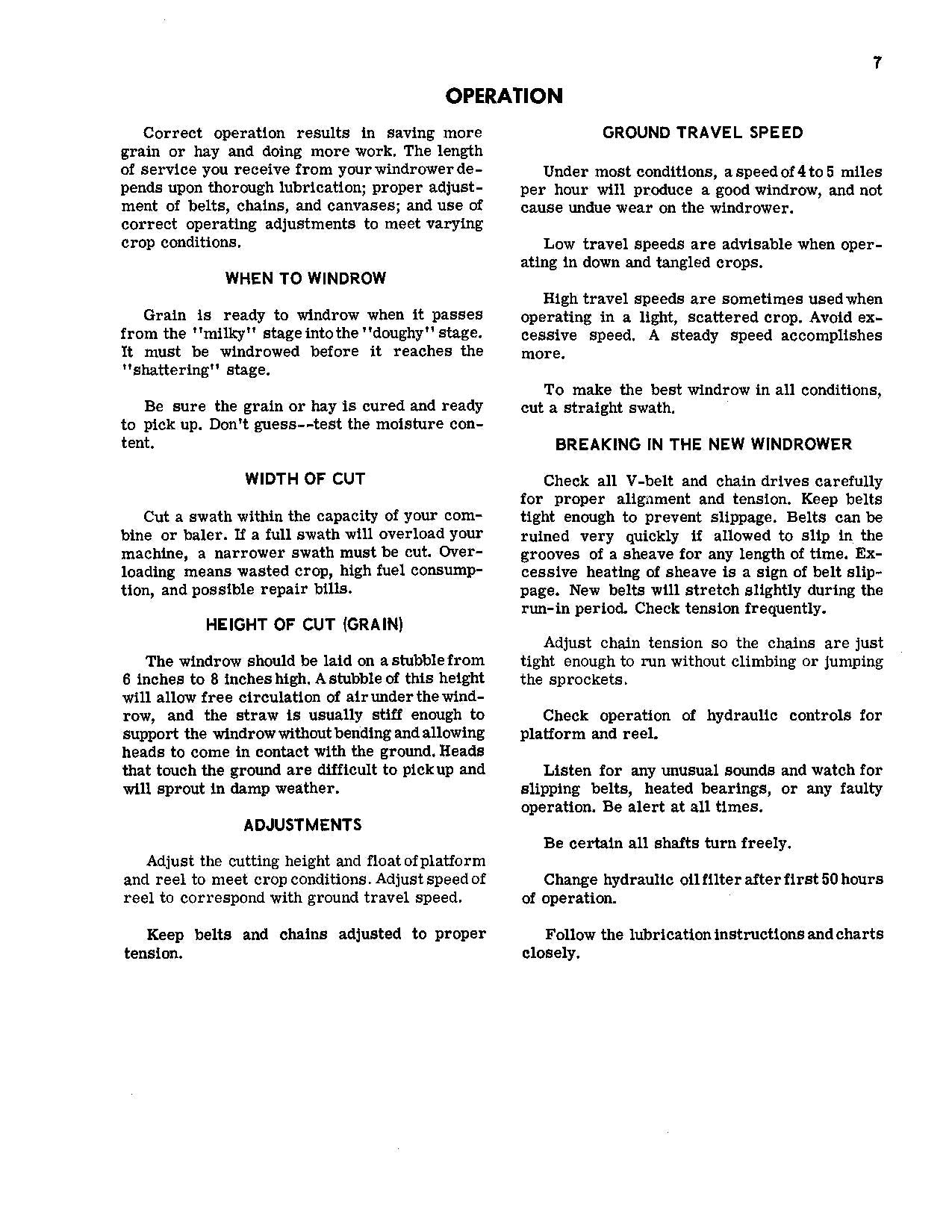 MANUAL DEL OPERADOR DE LA HILERADORA JOHN DEERE 880 N.° 2