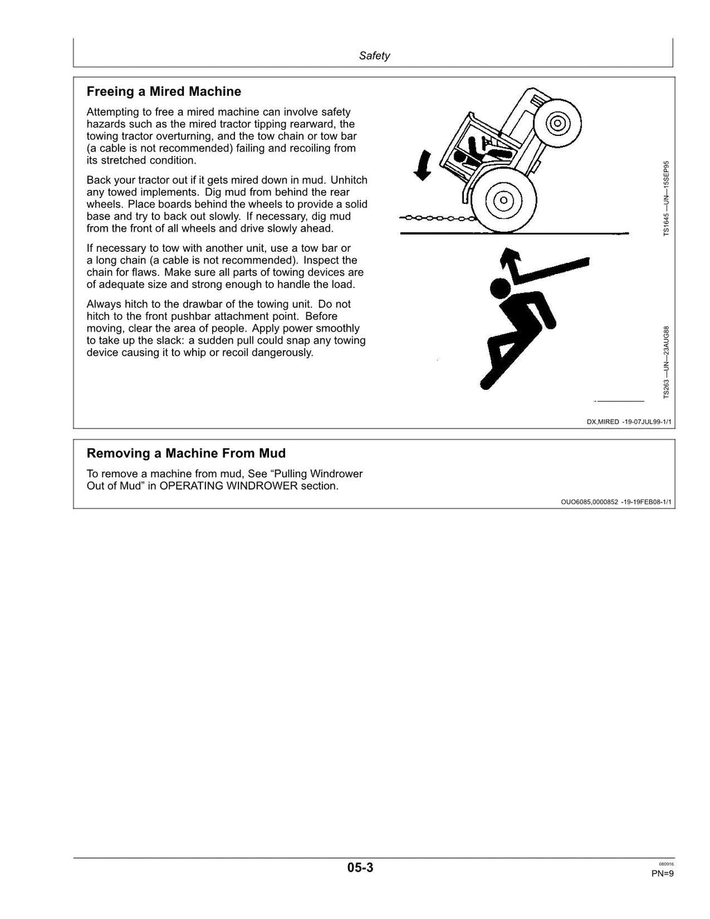 MANUAL DEL OPERADOR DE LA HILERADORA JOHN DEERE A400 N.° 4