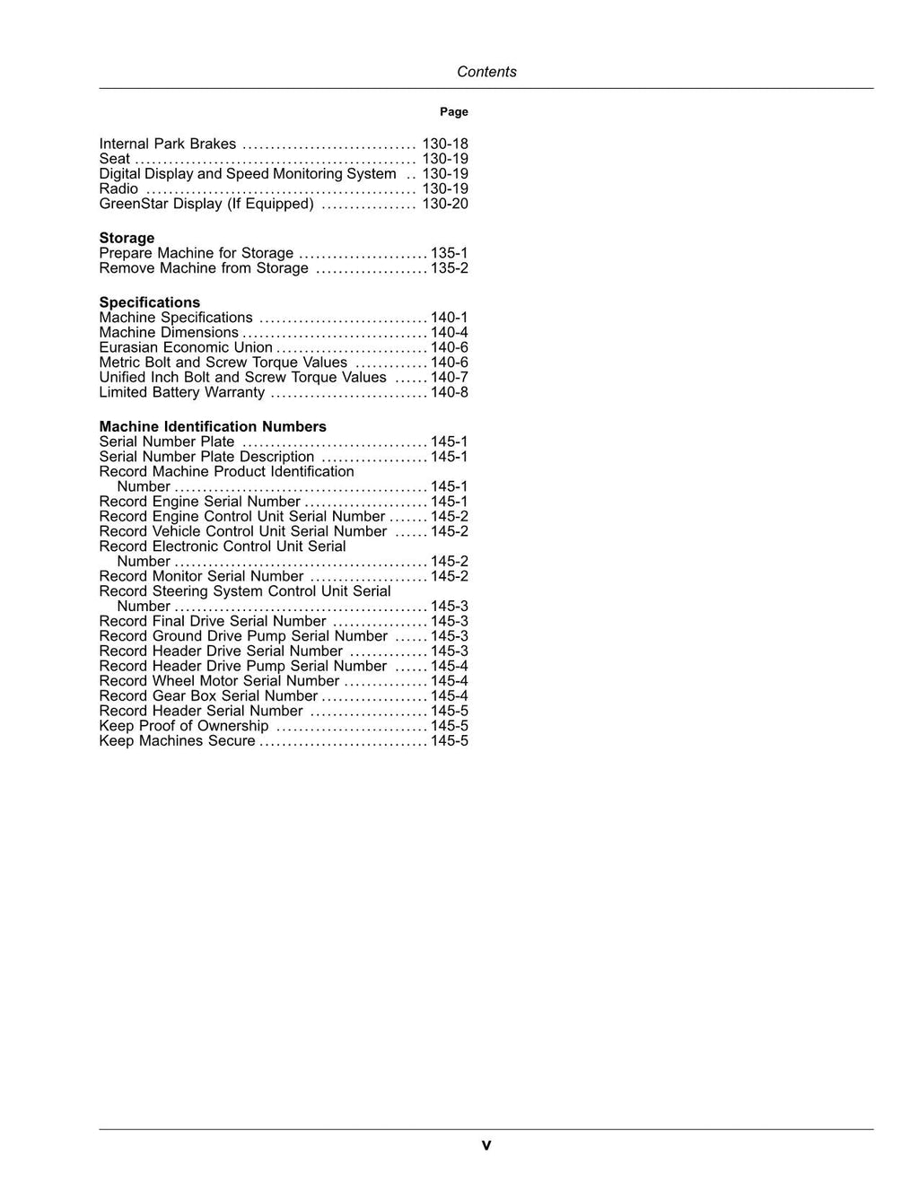 MANUAL DEL OPERADOR DE LA HILERADORA JOHN DEERE W235 N.° 4