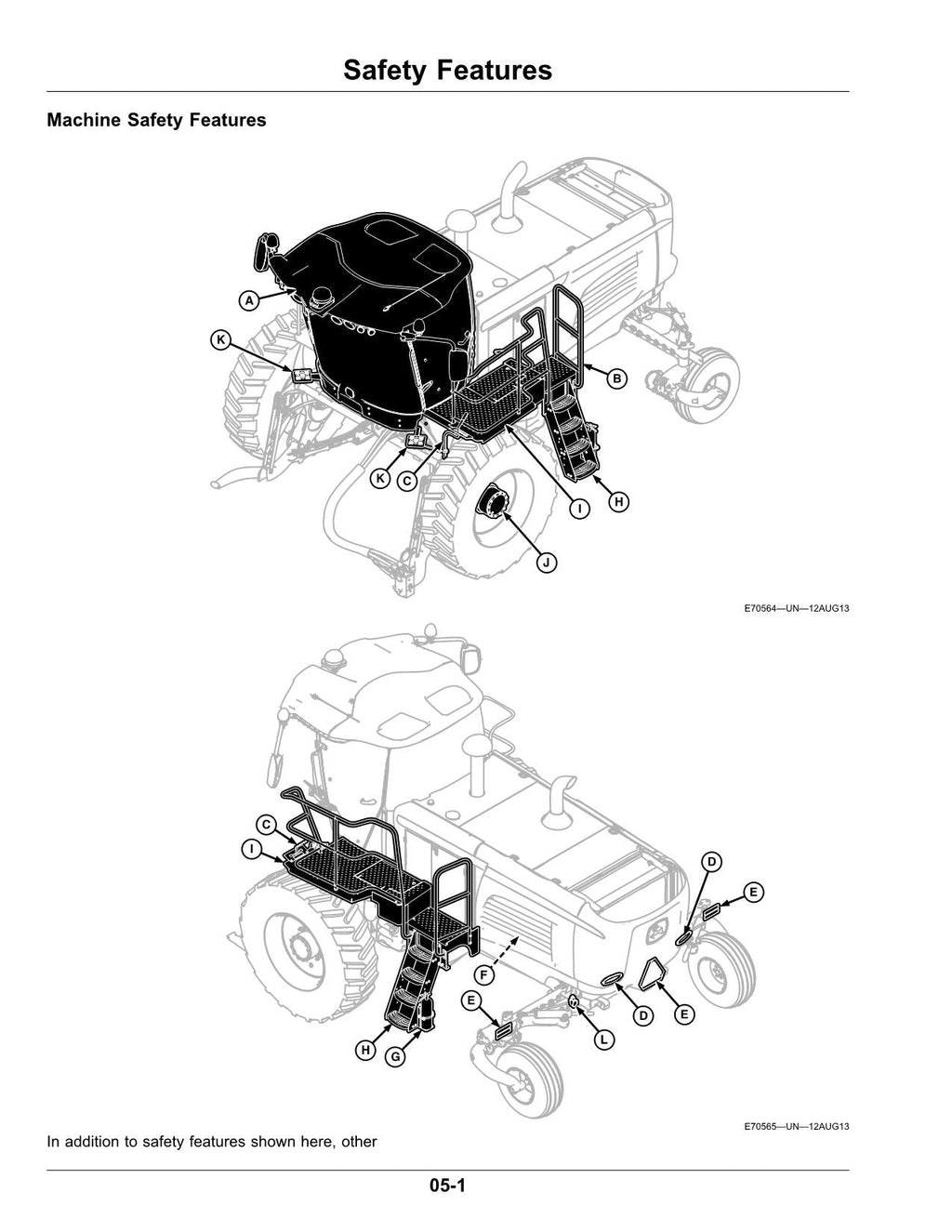 MANUAL DEL OPERADOR DE LA HILERADORA JOHN DEERE W260 N.° 4
